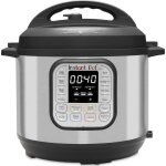 Autocuiseur multifonction - instant - duo 7 en 1 - 8 litres - acier inoxydable - 70% plus rapide