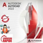 Logiciel - autodesk - autocad 2022 - version compl�te - windows - t�l�chargement 1 an