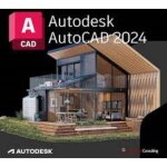 Logiciel - autodesk - autocad 2024 - licence officielle 1 an - win / mac - cao 2d / 3d