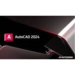 Logiciel - autodesk - autocad 2024 - licence officielle 1 an - win / mac - cao 2d / 3d