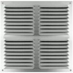 Autogyre grille de ventilation persienne - aluminium anodisé - 300 x 300 mm Autogyre grille de ventilation persienne - aluminium anodisé - 300 x 300 mm