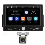 Autoradio 1 din 7 universel bluetooth mp5 fm usb cam�ra de recul carplay / android auto filaire