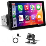 Autoradio 1 din 9 �cran amovible carplay / android auto sans fil bluetooth fm mirror link usb cam�ra