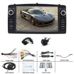Autoradio 7 pouces android 14 carplay android auto - wifi bluetooth 4 + 64go - pour toyota corolla 2000 ...