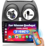 Autoradio 9 android 15 2g + 64g pour nissan qashqai j10 2006 - 2016 carplay / android auto