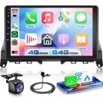 Autoradio android 13 4g + 64g mercedes benz c classe w204 s204 2006 - 2011 9 pouces hd