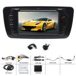 Autoradio android 14 bluetooth5. 0 gps navigation carplay sans fi 7 pouces 4 + 64go - pour ibiza seat ...