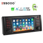 Autoradio android 15 4go + 64go pour bmw 5er e39 m5 1996 - 2003 7 �cran tactile avec gps carplay android ...