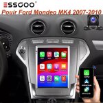 Autoradio android 9. 7 pouces - essgoo - pour ford mondeo mk4 2007 - 2010 - carplay et android auto - ...