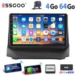 Autoradio android 9 pouces - essgoo - 4 + 64 go - carplay - pour ford fiesta 2009 - 2017 - gps int�gr� ...