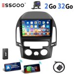 Autoradio android 9 pouces - essgoo - �cran tactile - hyundai i30 2006 - 2011 - carplay - gps int�gr� ...