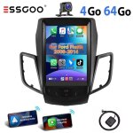 Autoradio android pour ford fiesta - essgoo - �cran 97 pouces - carplay sans fil - 4 + 64 go - cam�ra ...