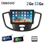 Autoradio android pour ford transit - essgoo - �cran tactile 9 pouces - 2 + 32 go - carplay - bluetooth ...