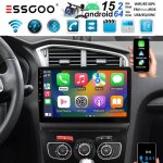 Autoradio android multim�dia - essgoo - 10 pouces - pour citroen c4 ii (2011 - 2018) - android 15. 0 ...