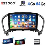 Autoradio android pour nissan juke - essgoo - �cran 9 - 4 + 64go - carplay sans fil - cam�ra de recul ...