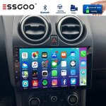Autoradio android pour nissan qashqai - essgoo - 9 pouces - 1280x720 - carplay - android auto - bluetooth ...