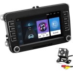 Autoradio android pour vw passat mk5 golf mk6 jetta t5 eos touran polo seat sharan