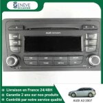 Autoradio - audi - a3 sportback 04 - 08 - rcepteur cd - noir - pice doccasion contrle