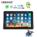 Autoradio + cam�ra android 15 1go + 32go pour renault master iii (2019 - 2023)opel movano b nissan nv400 ...