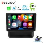 Autoradio + cam�ra android 15 2 + 64go pour opel vivaro a renault trafic 2010 - 2014 avec carplay android ...