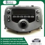 Autoradio - citroen - c1 ii 2014 - - bluetooth - radio / cd / mp3 - gris
