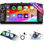 Autoradio hodozzy 2 din 7 pouces android 2gb + 64gb pour toyota corolla e120 / byd f3 avec carplay