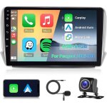 Autoradio hodozzy android 8 core 4g + 64g pour peugeot 208 / 2008 2012 - 2018 �cran 101 pouces