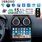 Autoradio multim�dia android - essgoo - pour nissan qashqai j10 2007 - 2013 - 9 pouces - 1280x720 - carplay ...