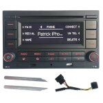 Autoradio - chigoods - rcn210 - bluetooth - cd mp3 - usb - compatible vw golf 4 mk4 polo passat b5 Autoradio - chigoods - rcn210 - bluetooth - cd mp3 - usb - compatible vw golf 4 mk4 polo passat b5