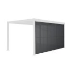 Auvent 4m aluminium et textil�ne pour pergola bioclimatique palace auvent 4m palace