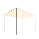 Auvent couverture supérieure 2. 6x2. 5 mètres 300d toile étanche auvent gazebo couverture tente toit ... Auvent couverture supérieure 2. 6x2. 5 mètres 300d toile étanche auvent gazebo couverture tente toit ...