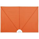 Auvent paravent retractable - helloshop26 - 300 x 200 cm - polyester - r�sistant aux uv - pliable
