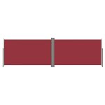 Auvent paravent store brise vue lateral retractable de patio jardin terrasse balcon protection visuelle ...