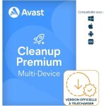 Logiciel de nettoyage - avast - cleanup 2024 - 3 ans - 5 appareils - tlchargement