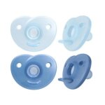 Avent soothie - sucettes orthodontiques - bleu - de 0 � 6 mois 2 sucettes