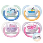 Avent sucette ultra air 0 - 6m mixte love mama lot de 2