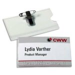 Avery boite de 50 portes - badge combi pince et �?