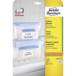 tiquettes spciales conglation - avery - l7971 - 25 - 381 x 212mm - blanc