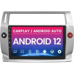 Awesafe autoradio android 13 2go + 32go pour citroen c4 (2004 - 2009) avec 9cran tactile carplay gps ...