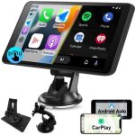 Awesafe gps voiture 7 pouces hd �cran tactile avec carplay sans fil android auto sans fil phonelink