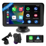 Awesafe voiture carplay sans fil android auto sans filairplay avec 7 pouces hd cran tactile phonelink ...