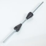 Axe et c�nes plastique b - a00 pour �quilibreuse statique roue de moto