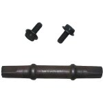 Axe de p�dalier - non sp�cifi� - l124. 5mm - acier - vtt - 35 - 52 - 37. 5