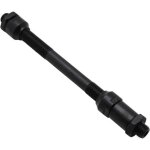 Axe de roue vtt arriere creux d10 l140mm (complet)