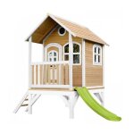 Axi tom maison enfant avec toboggan vert clair aire de jeux pour lextérieur en marron maisonnette / cabane ... Axi tom maison enfant avec toboggan vert clair aire de jeux pour lextérieur en marron maisonnette / cabane ...
