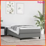 Ayhao sommier à ressorts de lit gris foncé 90x190 cm tissu ab3120477 123456 Ayhao sommier à ressorts de lit gris foncé 90x190 cm tissu ab3120477 123456