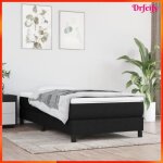 Ayhao sommier  ressorts de lit noir 90x200 cm tissu ab3120486 123456