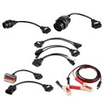 Aynefy cble obd2 8 pices obd2 obdii cbles connecteurs pour tcs cdp ds150e outils de diagnostic de ...