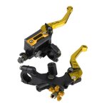Aynefy leviers de ma�tre - cylindre 1 paire 7 / 8 (22mm) universel moto frein embrayage ma�tre - cylindre ...