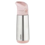 B. box gourde isotherme en inox avec paille 500 ml rose - 235 x 8 x 8 cm